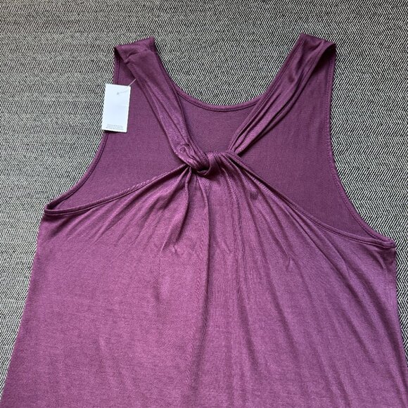 Plum Purple NWT Tank Top XS/S Yoga Workout Activewear - Picture 12 of 16
